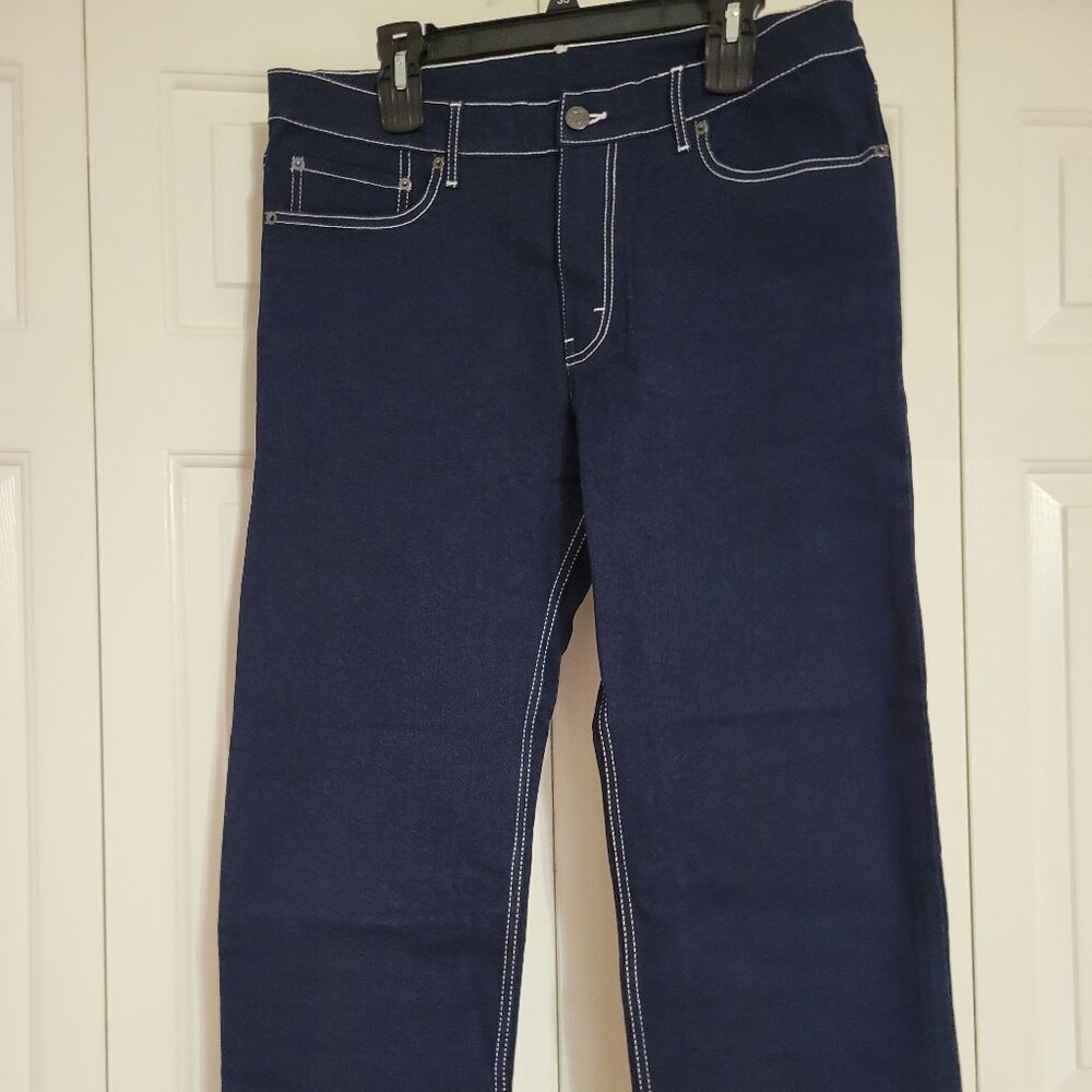 Mtailor Men Dark Blue Straight Leg Jeans Size W 36 X L 39 NEW